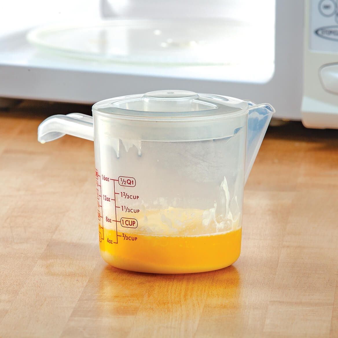 Microwave Measuring Cup with Lid by Chef's Pride™ + '-' + 377589