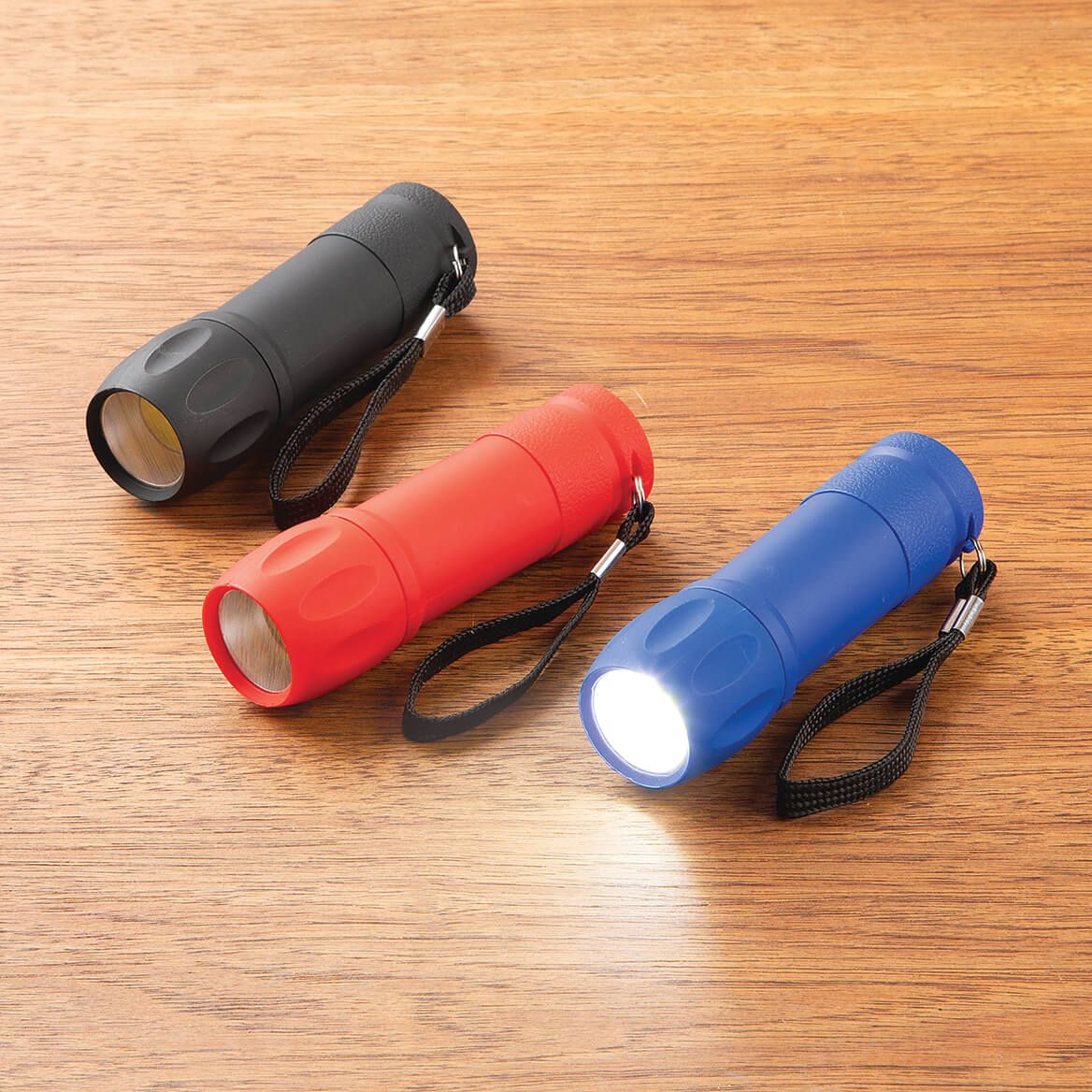 3-Way COB Flashlights, Set of 3 + '-' + 377606