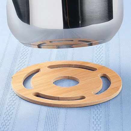 Natural Bamboo Heat Pad (Assorted Styles)-377621