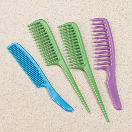 4-Piece Plastic Comb Set-377718