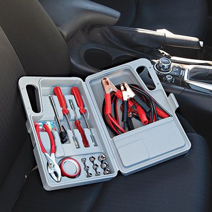 31-Piece Roadside Emergency Kit by LivingSURE™-377744