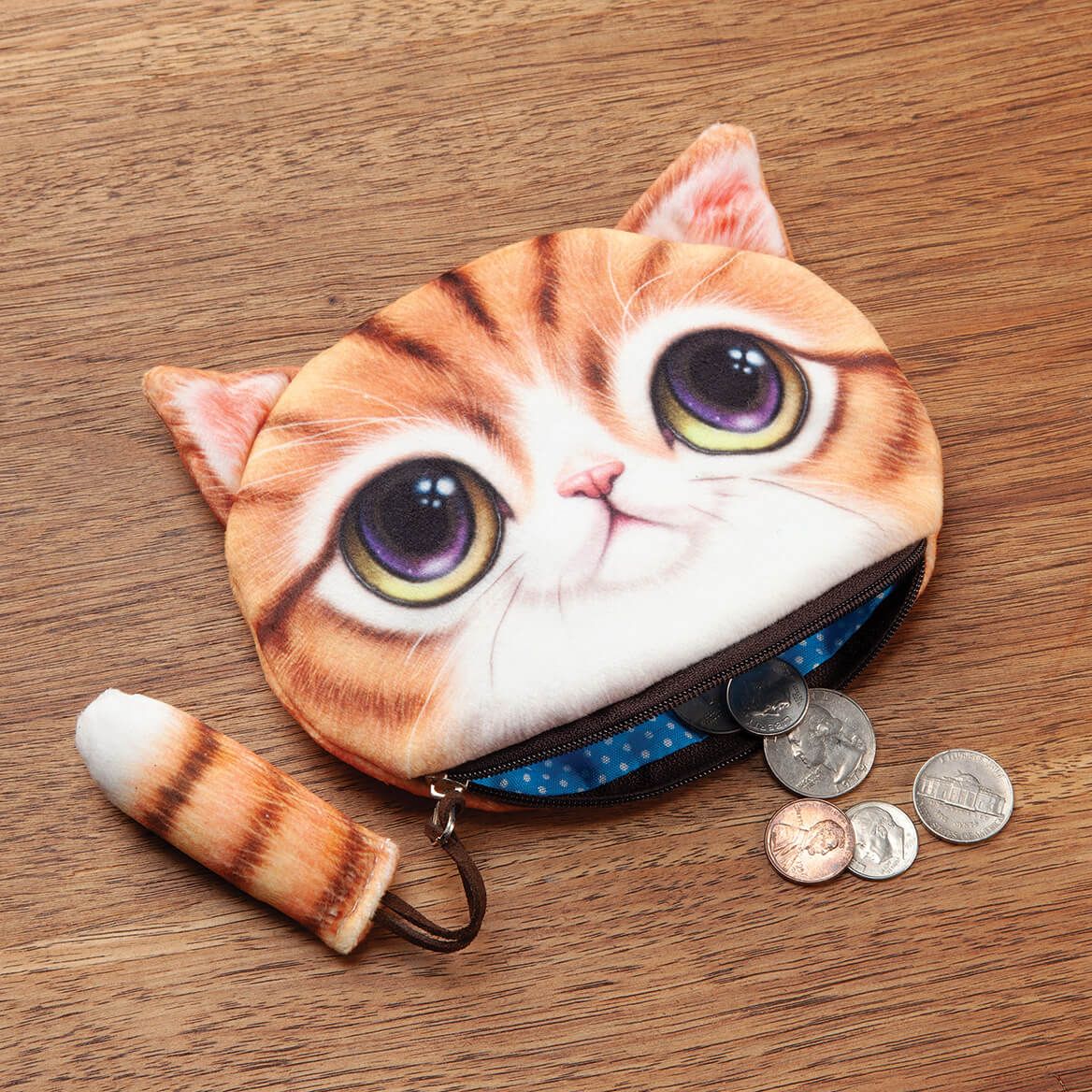 Cat Design Coin Purse + '-' + 377765