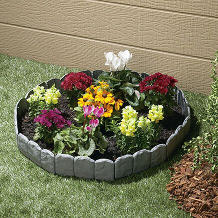 Plastic Rock Fencing, Set of 10-377822