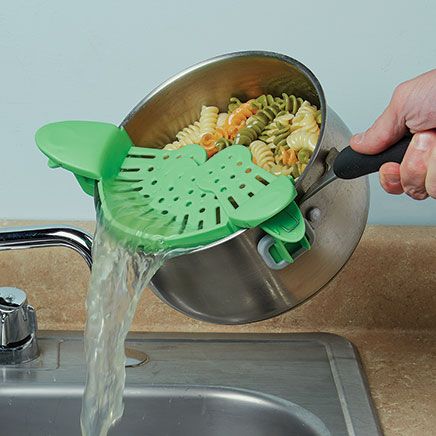 Silicone Clip-on Pot and Pan Strainer-377827