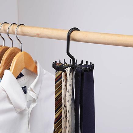 Hanging Tie Rack-377893