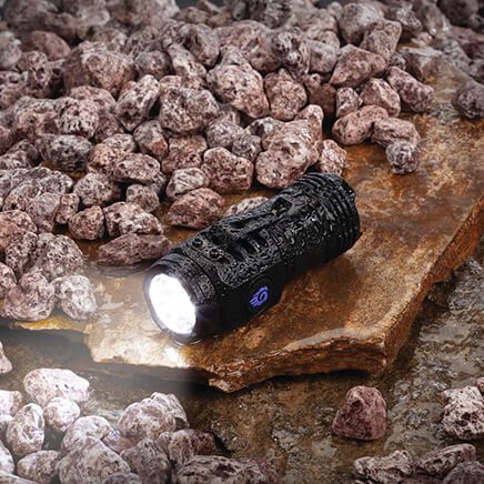 Rechargeable Pocket Tactical Flashlight By LivingSURE™-377959