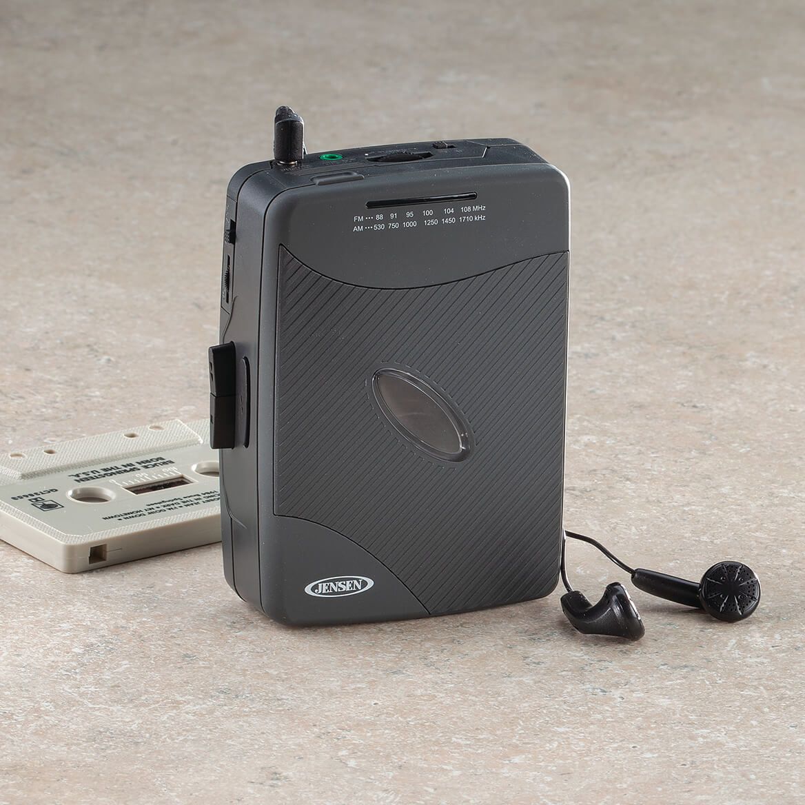 Jensen® Stereo Cassette Player with AM/FM Radio + '-' + 377998