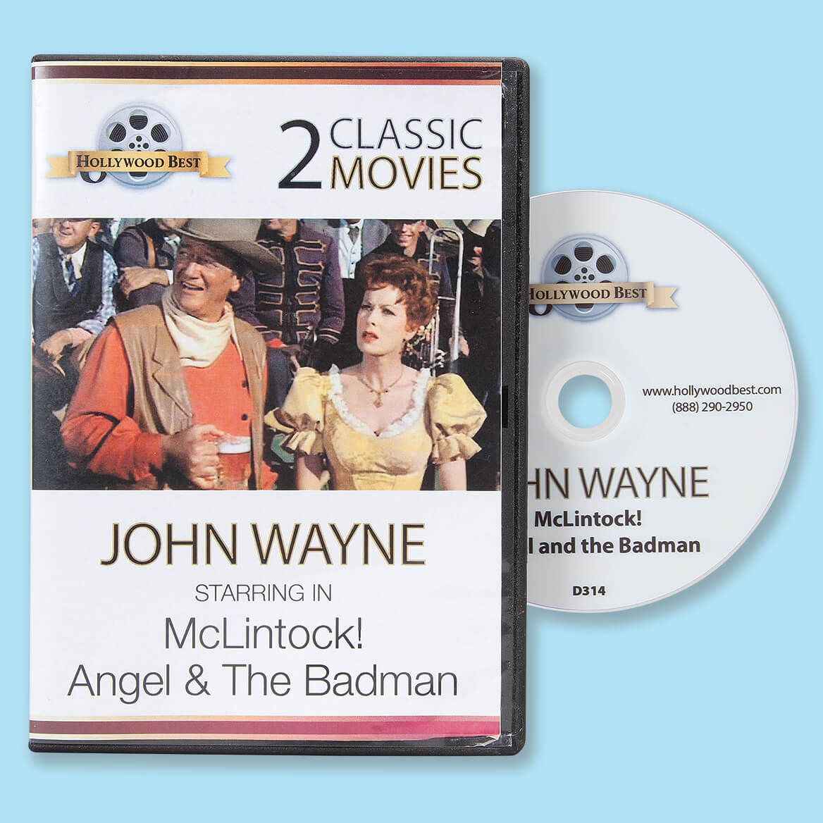 John Wayne 2 Classic Movies DVD Set + '-' + 378055