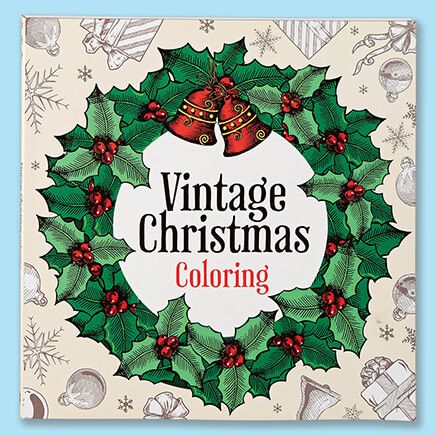 Vintage Christmas Coloring Book-378119