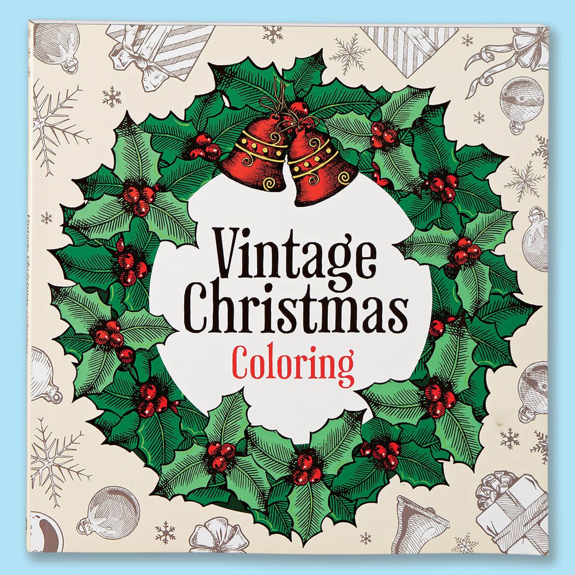 Vintage Christmas Coloring Book + '-' + 378119