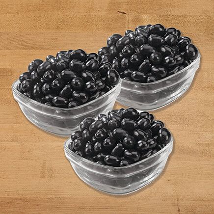 Black Licorice Jelly Beans 22 oz., Set of 3-378184