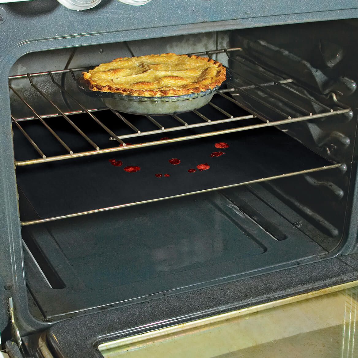 Black Oven Liners by Chef's Pride™, Set of 2 + '-' + 378211