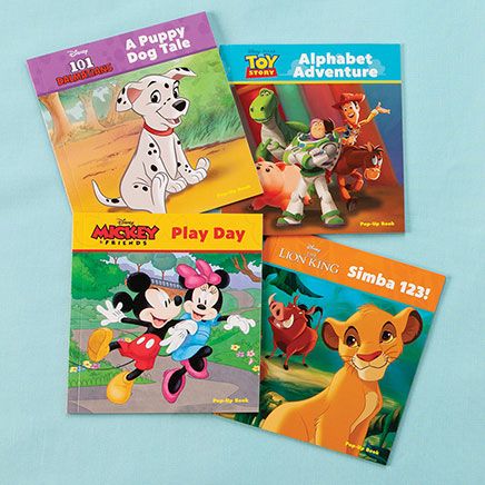 Disney® Pop-Up Books, Set of 4-378271