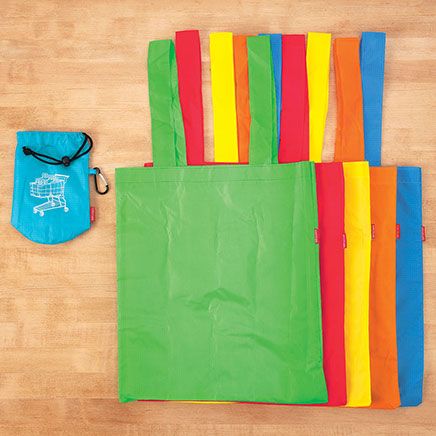 Reusable Shopping Bags, Set of 5-378391