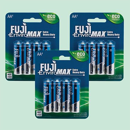Fuji AA Batteries 4-Pack, Set of 3-378508