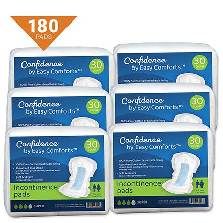 Confidence by Easy Comforts™ Incontinence Pads, Case-378514