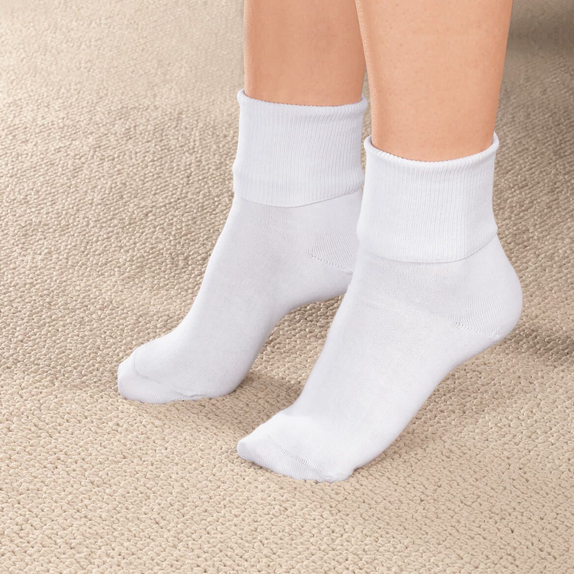 Buster Brown® Women's Cotton Toe Stretch Socks, 3 Pairs + '-' + 378571