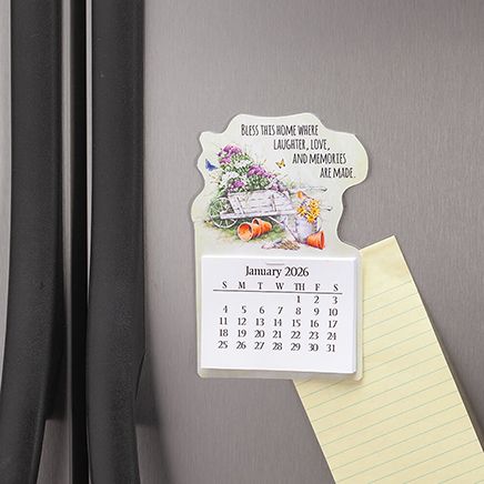Bountiful Garden Large Magnetic Calendar-378622