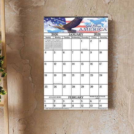 Designer Giant Calendar - God Bless America-378656