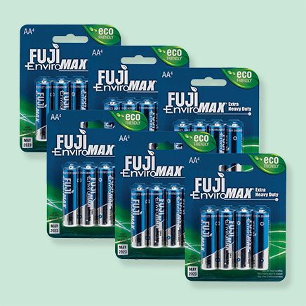 Fuji AA Batteries 4-Pack, Set of 6-378974