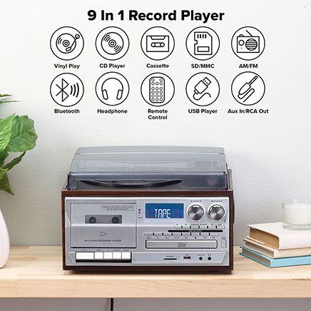 Multimedia Player with Built-In Speakers by OakRidge™-379007