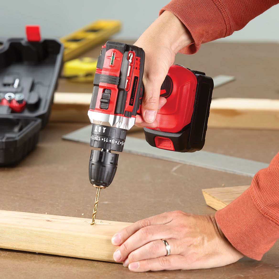 Cordless Drill Set By LivingSURE™ + '-' + 379799