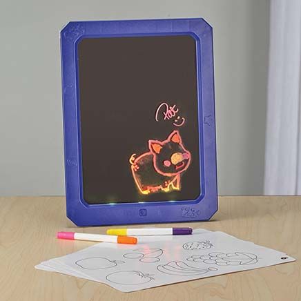 View product details for Glow Pad Light-Up Drawing Board