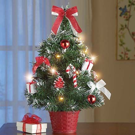 View product details for Tabletop Lighted Tree