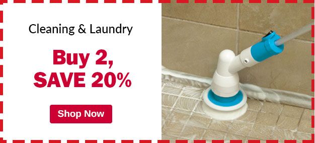 cleaning & laundry sale