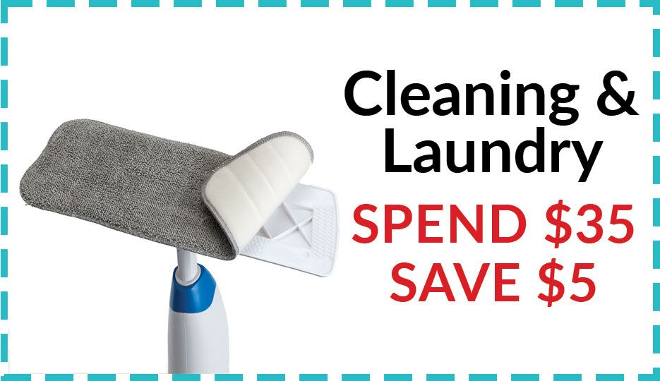 Laundry & Cleaning Discount