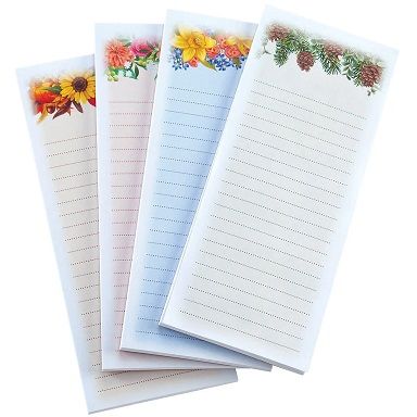 Seasonal Floral Notepads