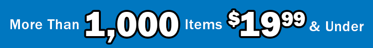 More Than 1000 Items Under $20