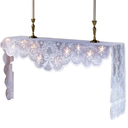Lighted Mantel Scarf-304384