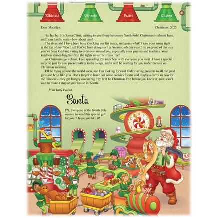 Personalized Letter From Santa and Ornament-310285