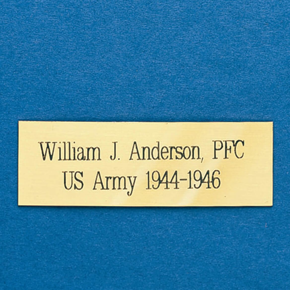 Personalized Veterans Flag Display Case-332797