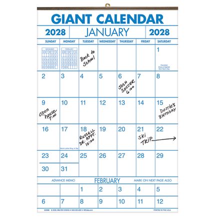 2 Year Giant Calendar-333869