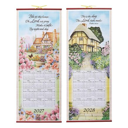 Bless This House Scroll Calendar-334604