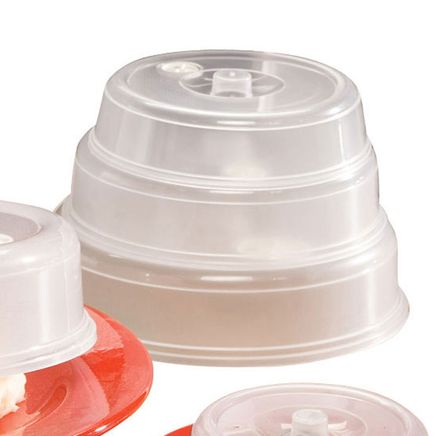 Vented Microwave Plate Covers, Set of 5-341943