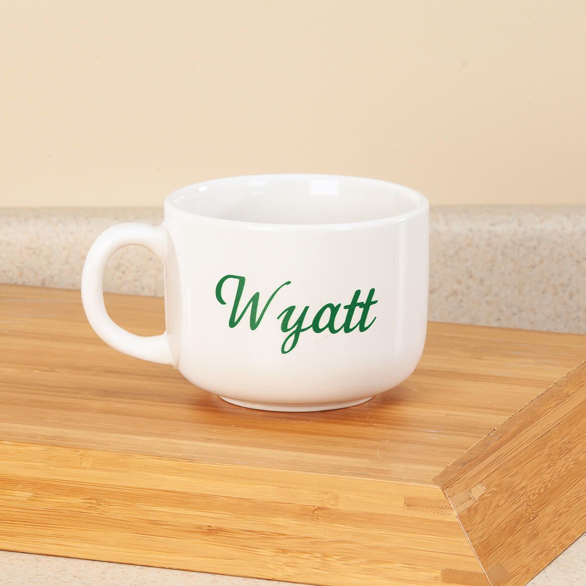 Personalized Script Soup Mug, 22 oz.-345434