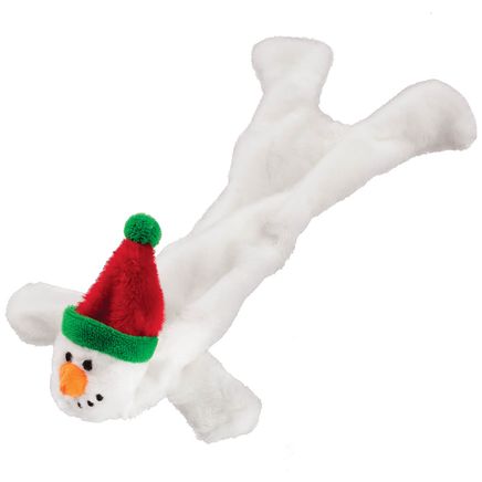 Stuffing Free Christmas Dog Toys, Set of 3-346235