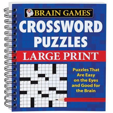 Brain Games Large Print Crossword-346375