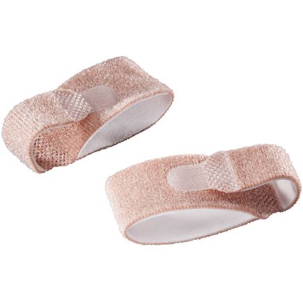 Silver Steps™ Toe Straightening Wraps, Set of 2-347965
