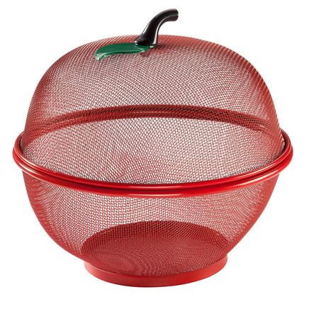 Apple Shape Mesh Basket-350435