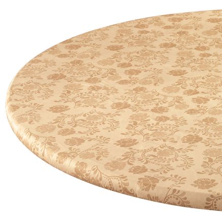 The Kathleen Vinyl Elasticized Tablecover By Home-Style Kitchen™-358486