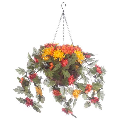 Fully Assembled Hanging Mum Basket by OakRidge™-360308