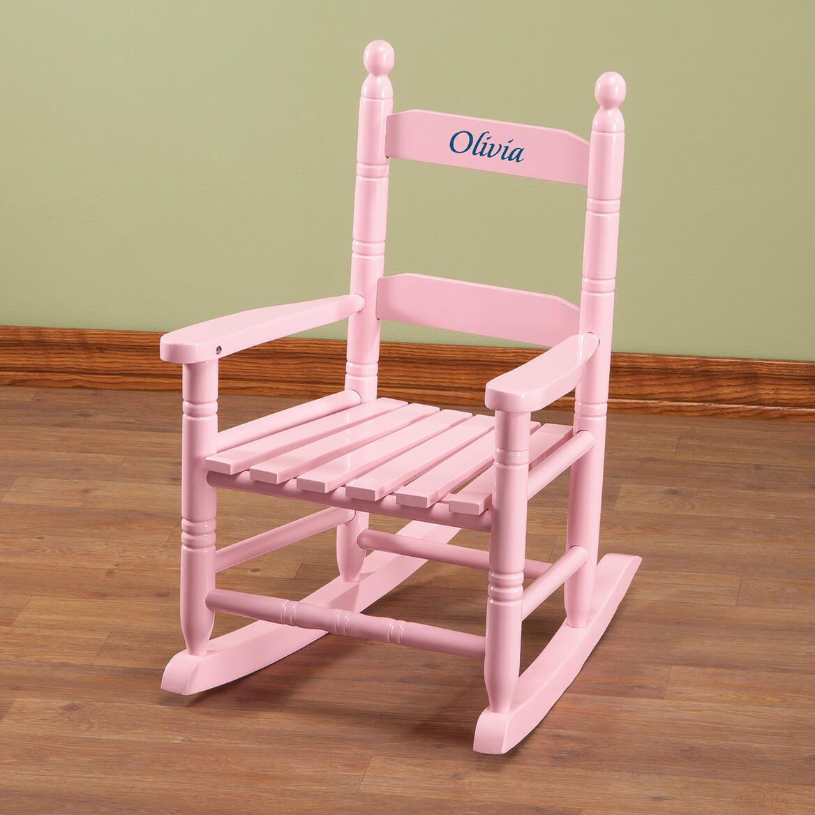 Personalized Children's Rocking Chair, Pink-361818