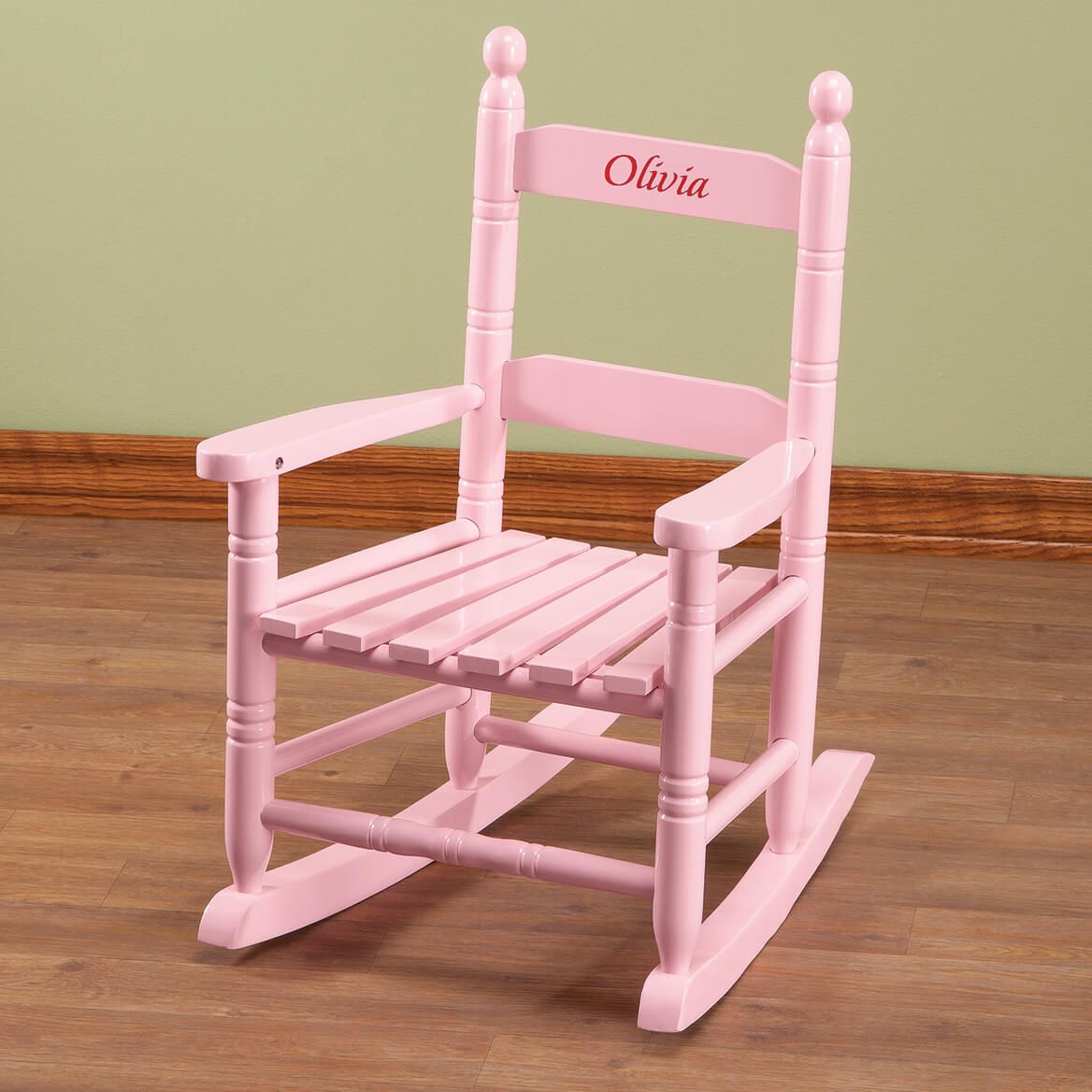 Personalized Children's Rocking Chair, Pink-361818