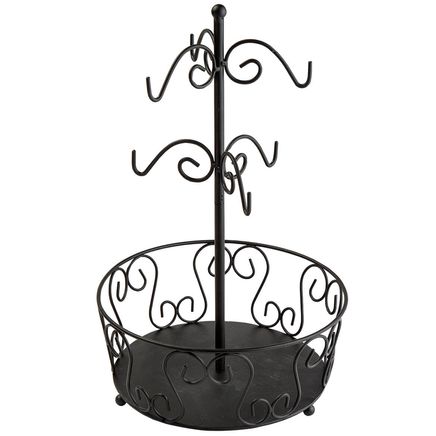 Mug Rack with Coffee Pod Storage-363751