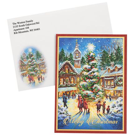 Christmastime Christmas Card Set of 20-364020