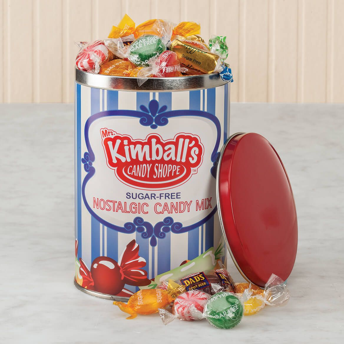 Sugar-Free Nostalgic Candy Tin by Mrs. Kimball's Candy Shopp-364291